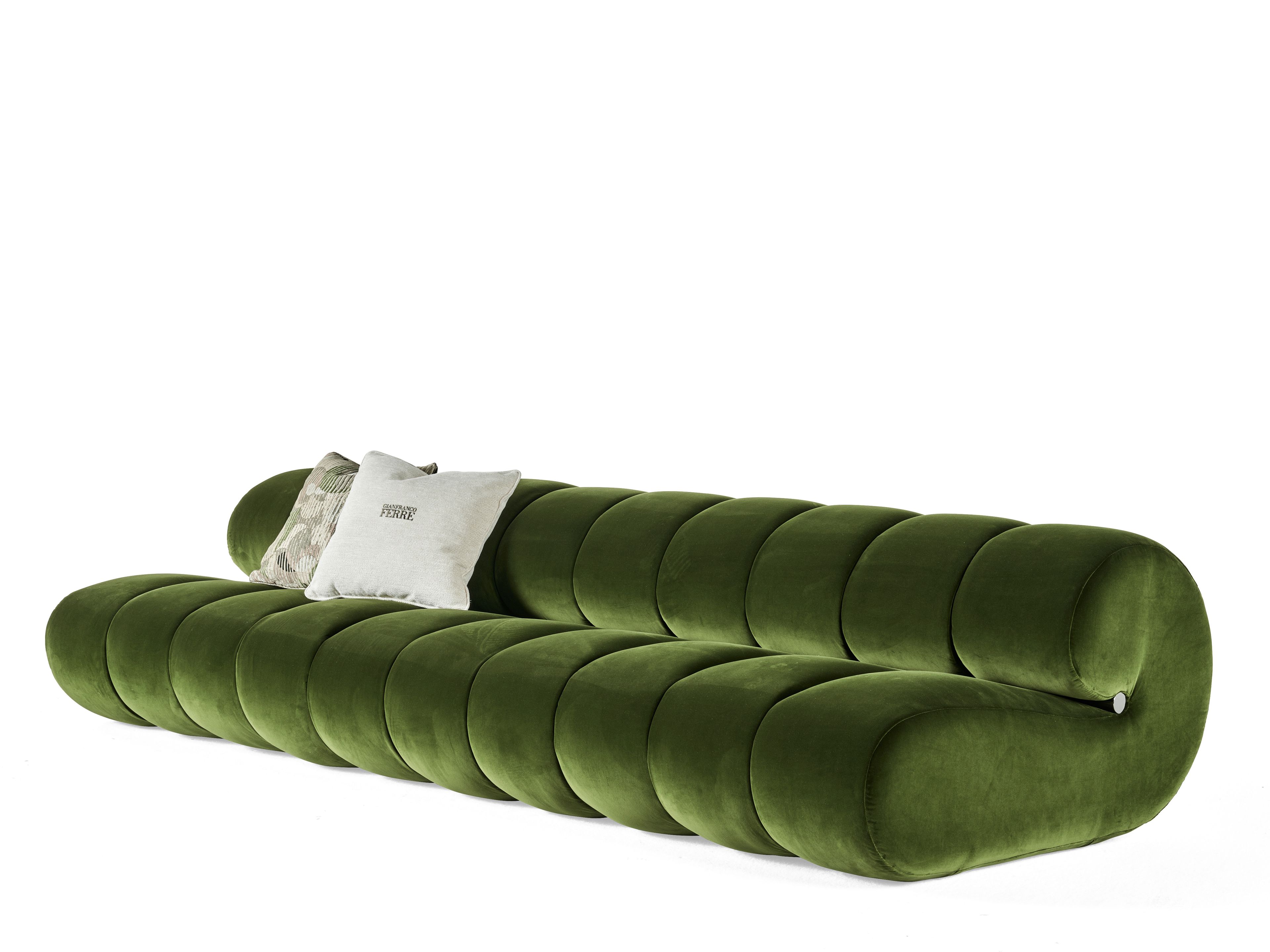 4-местный бархатный диван Gianfranco Ferré Home HAAGA ARCH-00151249