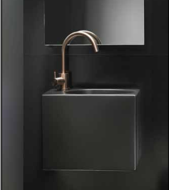 L311T0RPV1.100 Подвесная раковина прямоугольная A. e T. Italia IDEA Белый глянцевый AeT ITALIA - Вид №2