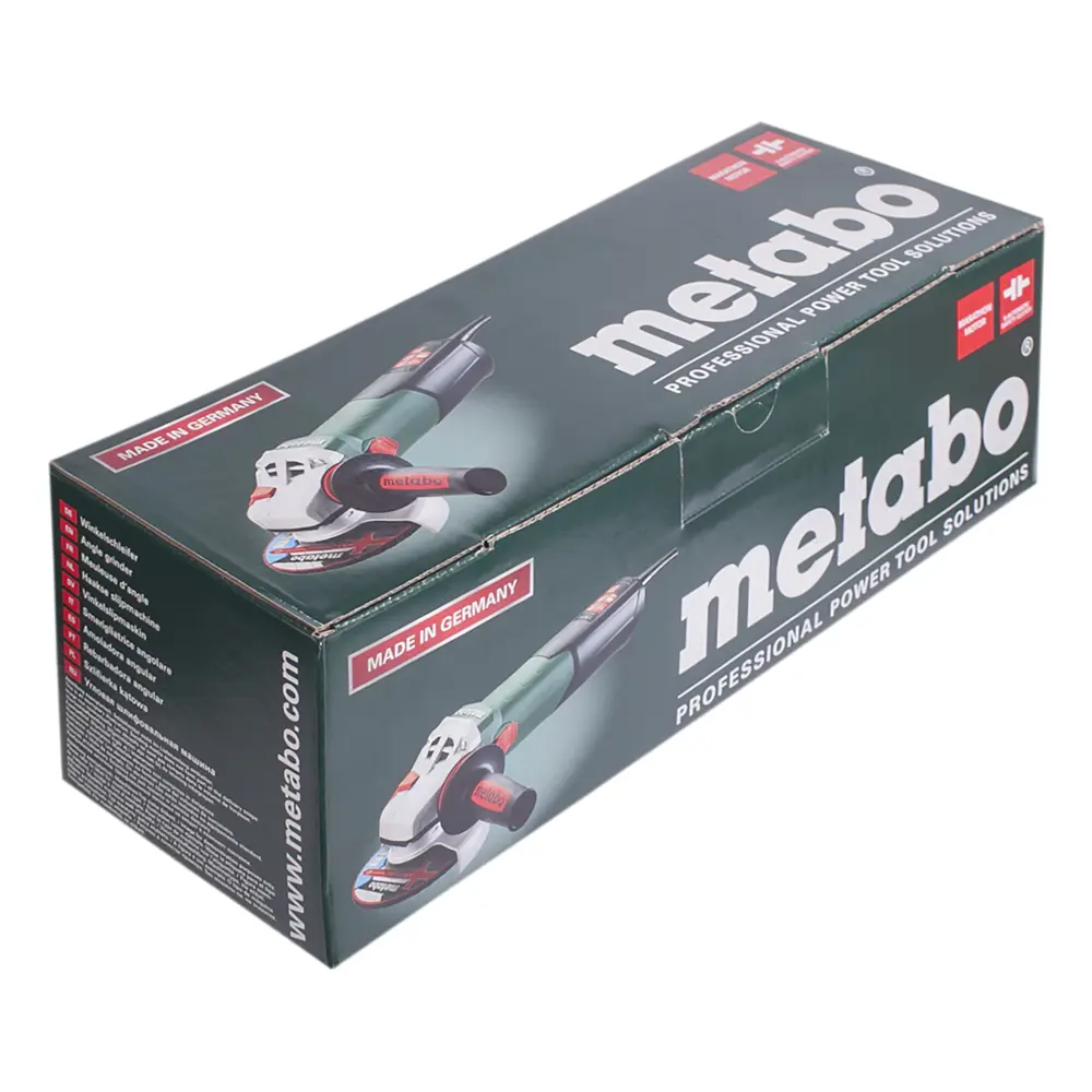 Углошлифовальная машина (болгарка) Metabo WEV 15-125 Quick, 1550 Вт, 125 мм STLM-2012919 - Вид №4