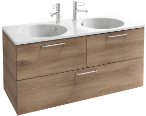 EB2545-R5-N18 Тумба под столешницу 120 см, 3 ящика, хромированная ручка JACOB DELAFON ODÉON RIVE GAUCHE