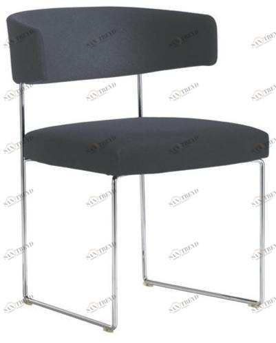 Andreu World Мягкое кресло-санки из ткани с открытой спинкой Tauro So4200