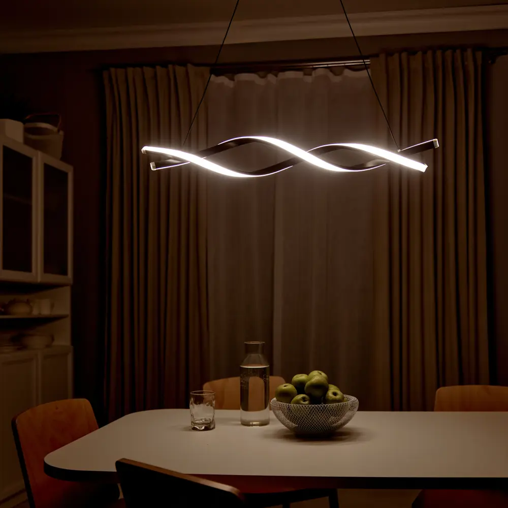 КЛЮЧНИК Подвесной светильник «Симметрия» с нейтральным светом 88492371 STLM-0925207 - Вид №14