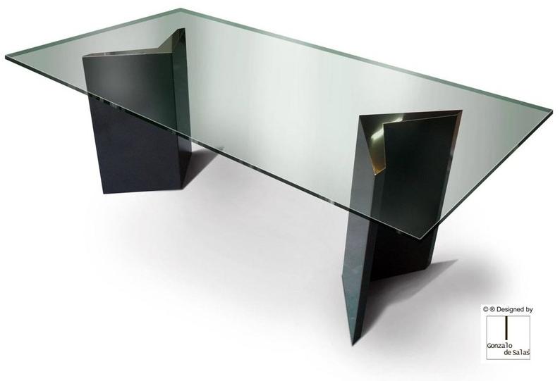Gonzalo De Salas Обеденный стол из стекла sun-id-1345712 - Вид №3