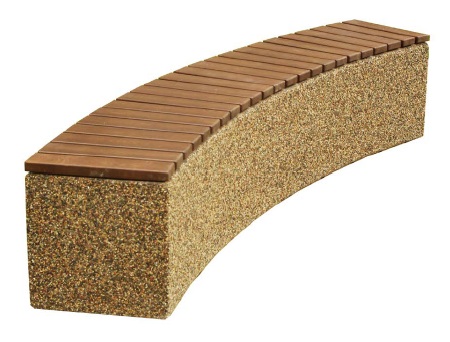 11595 КОНСТРУКТОР 2, скамья из бетона LAB.Space  - Вид №1