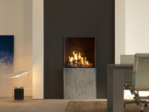 Встроенный газовый камин