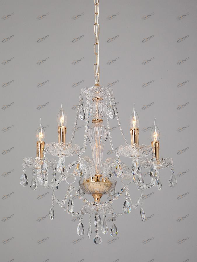 Подвесная люстра Vitaluce V5086/5 VITALUCE ДИЗАЙНЕРСКИЕ 220017 Золотой 