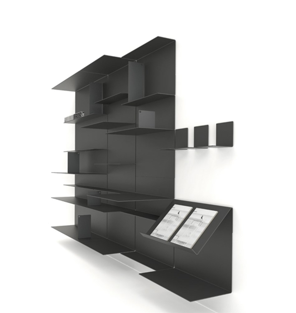 FROST Полка 4024 15x30x100cm » черная Алюминий Черный U4024-B  - Вид №1