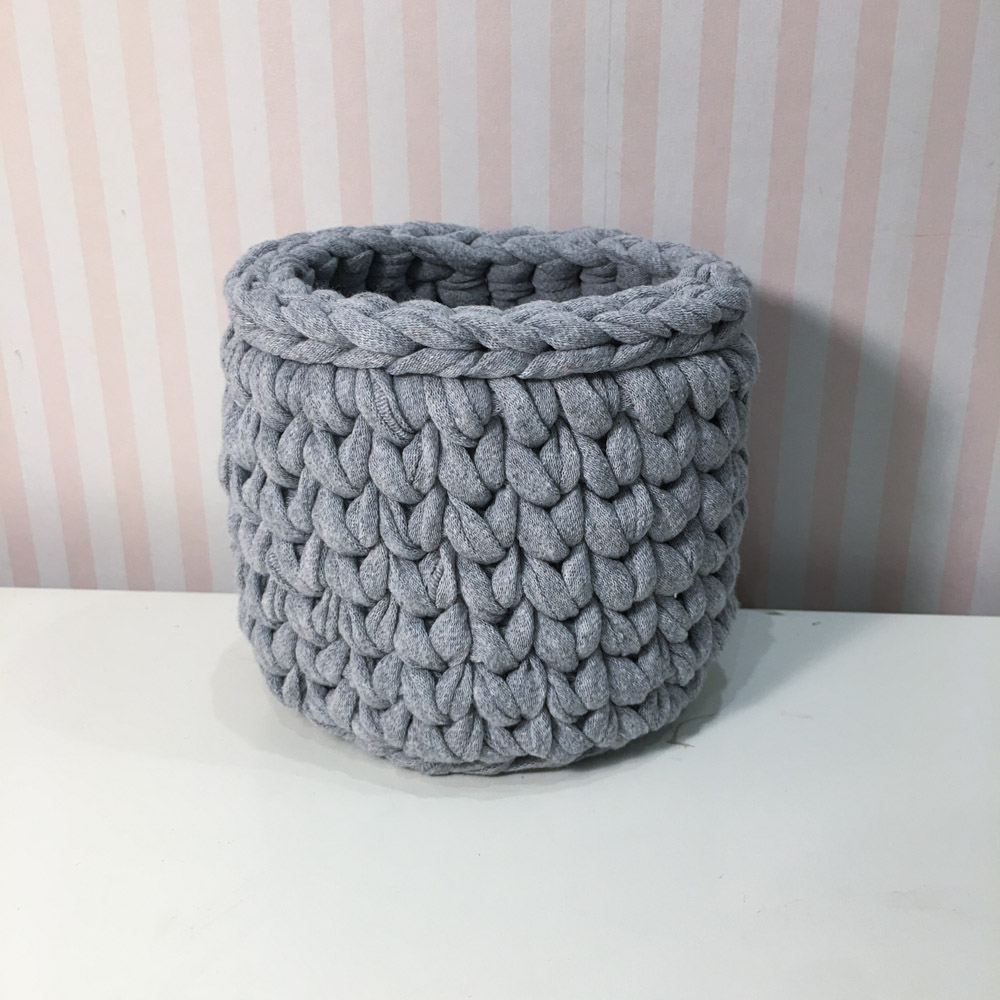 Вязаная карандашница Серый Меланж VAMVIGVAM  282052 Серый Santreyd  - Вид №3