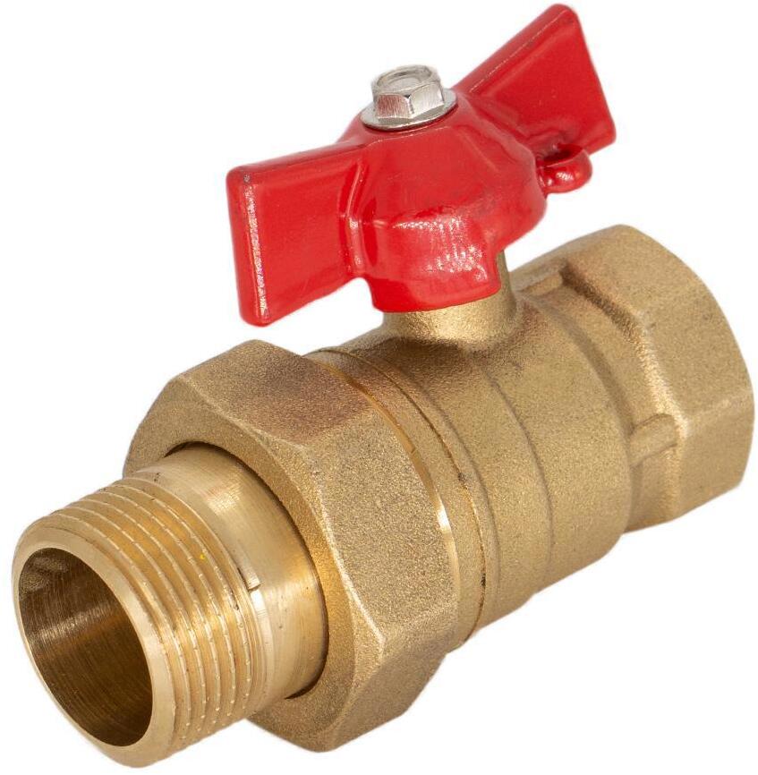 90294648 Шаровый кран SOAFM012 1/2" внутренняя / наружная резьба STLM-0172296 ОПТИМА