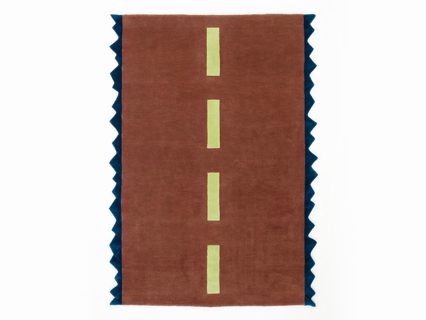 Шерстяной ковер ручной работы Poltronova шоссе ARCH-00133575 - Вид №15