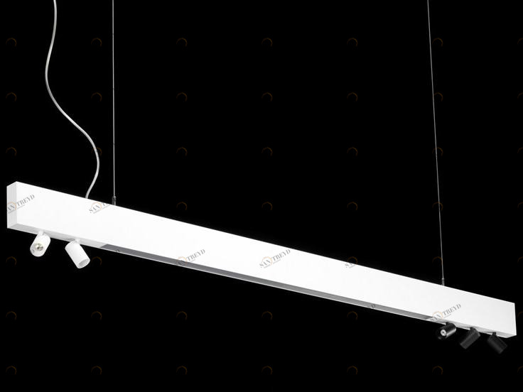 LUNOO Алюминиевый линейный осветительный профиль для точечных светильников для светодиодных модулей sun-id-1468973