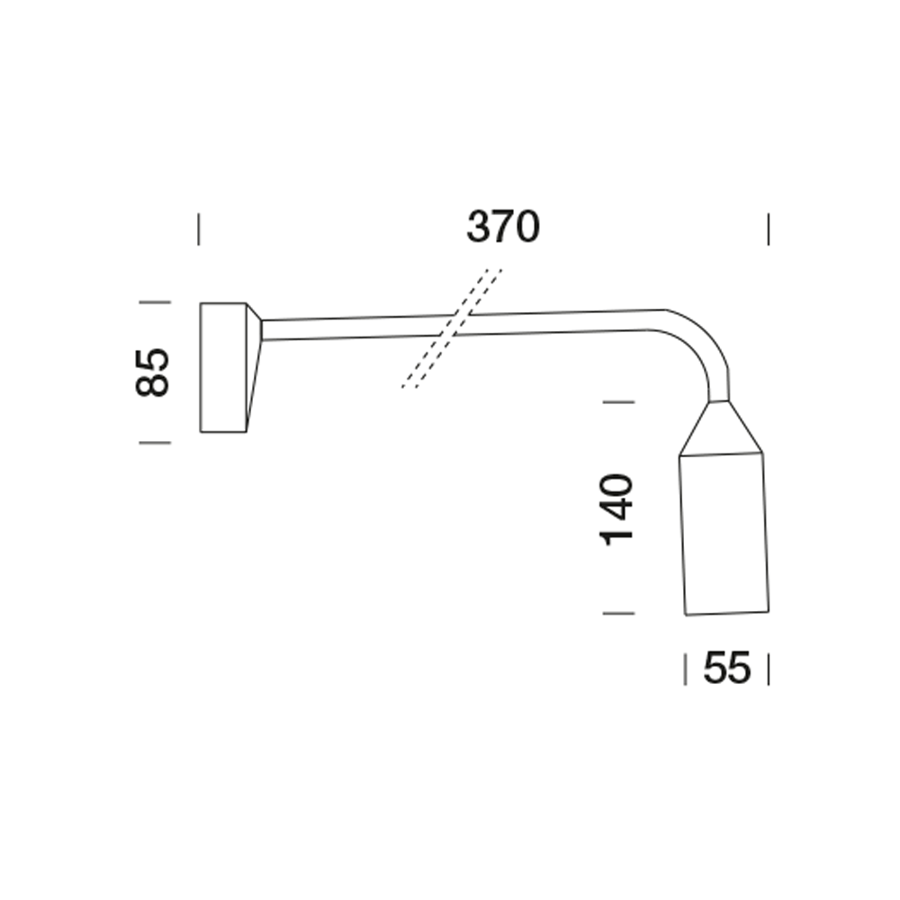 3010166 Подсветка стены Platek FLAMINGO 2.0 Applique  FLAMINGO 2.0 300 mm - 1 COB 4000K 76°  - Вид №10