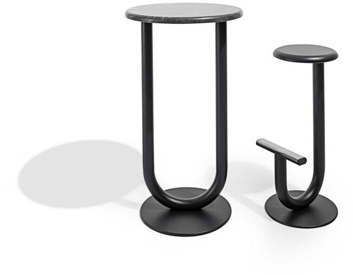 Desalto Круглый садовый высокий стол Strong sun-id-1459643 - Вид №1