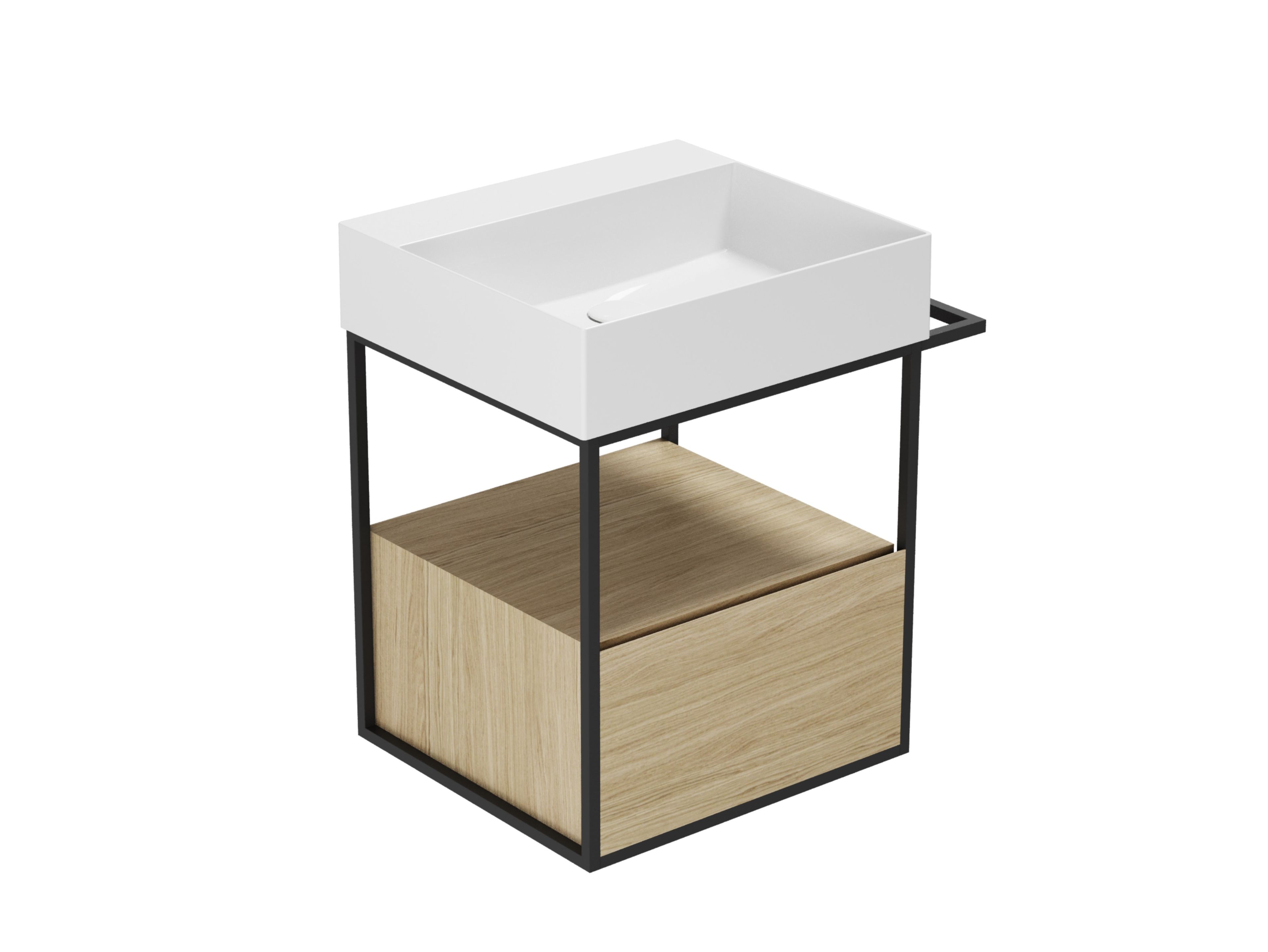 Подвесной шкаф для умывальника с выдвижными ящиками Azzurra Ceramica Elegance ARCH-00011660