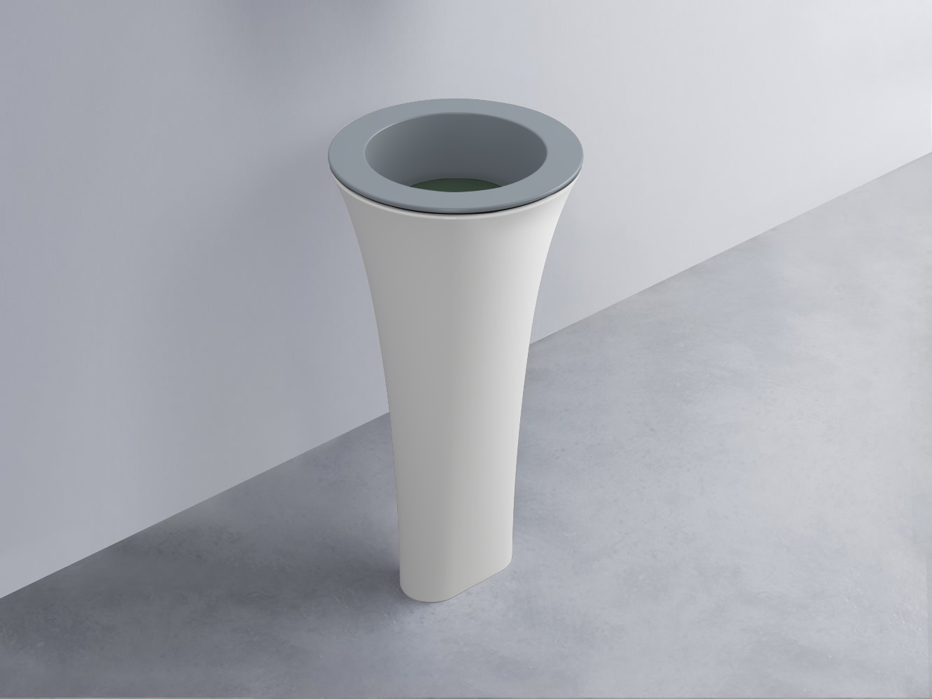 AMLA45-BR+AMPILT-MU+AMCOLT-BL Раковина Amedeo Tondo отдельностоящая cielo Enjoy + Amedeo Ceramica Cielo