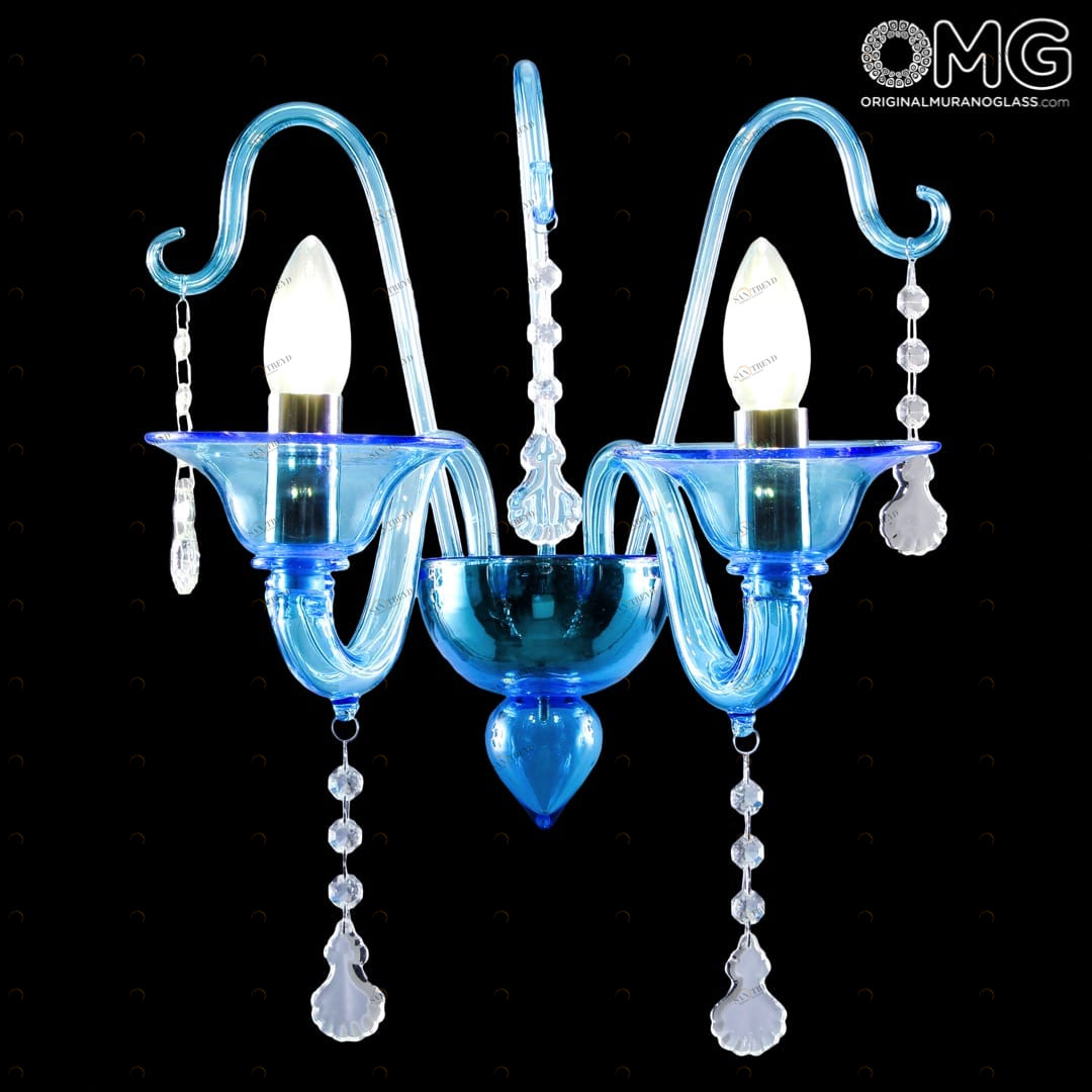 2155 ORIGINALMURANOGLASS Бра Новая Венеция - Luxury - муранское стекло OMG 25 см MODERNO