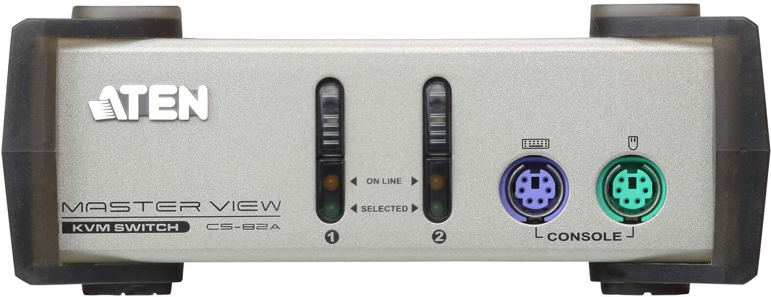 CS82A 2 ports kvm master view w/1.2m ATEN Santreyd 