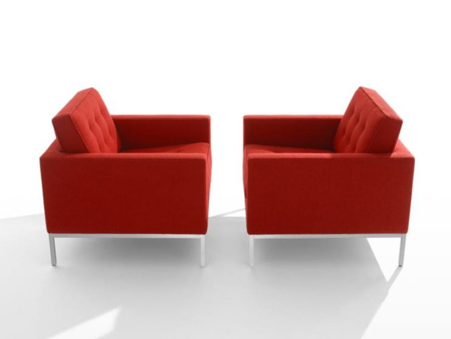 Капитонное кресло с подлокотниками Knoll Florence Knoll Lounge ARCH-00080638