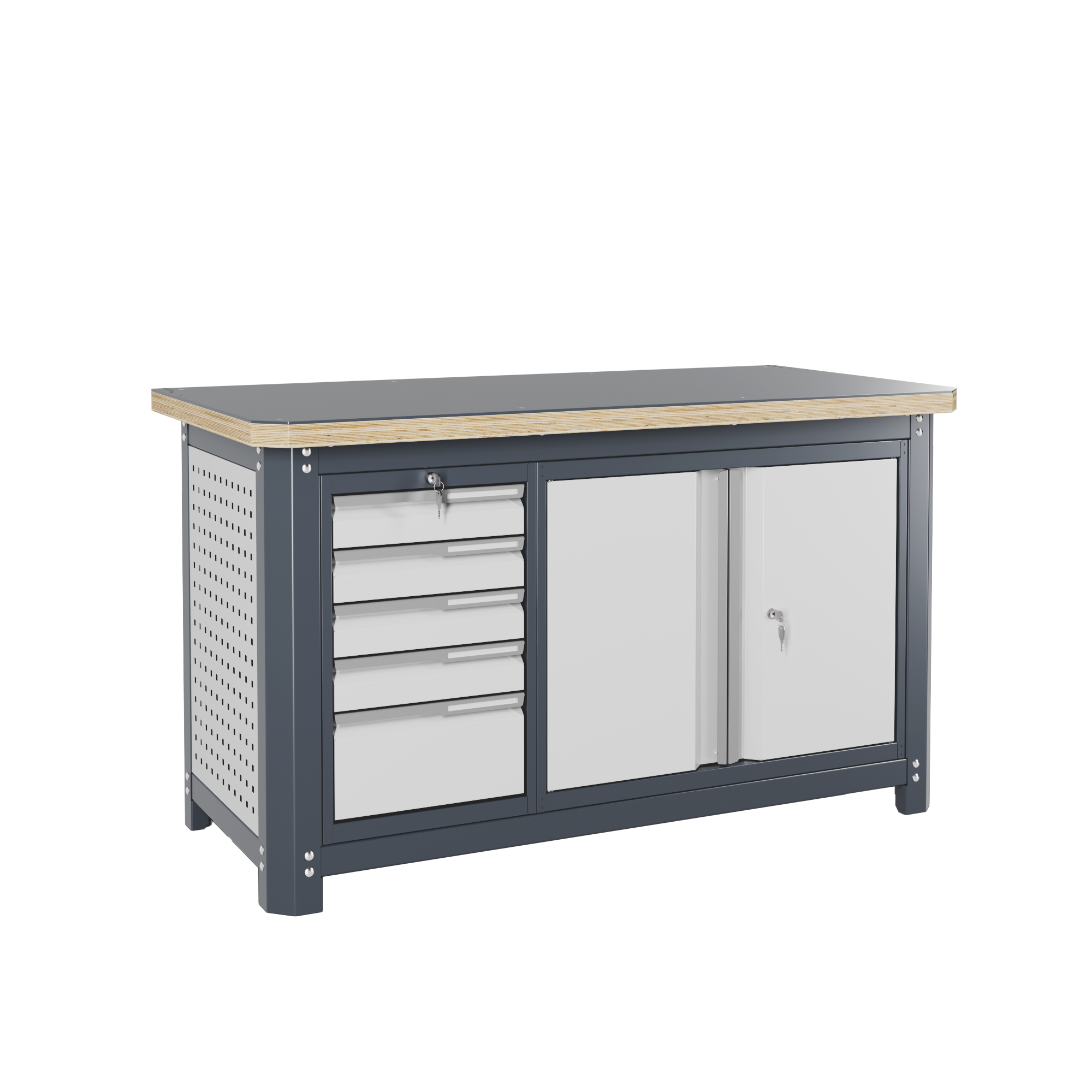 Верстак слесарный MCN 1552.S5L7 Верстакофф 111506