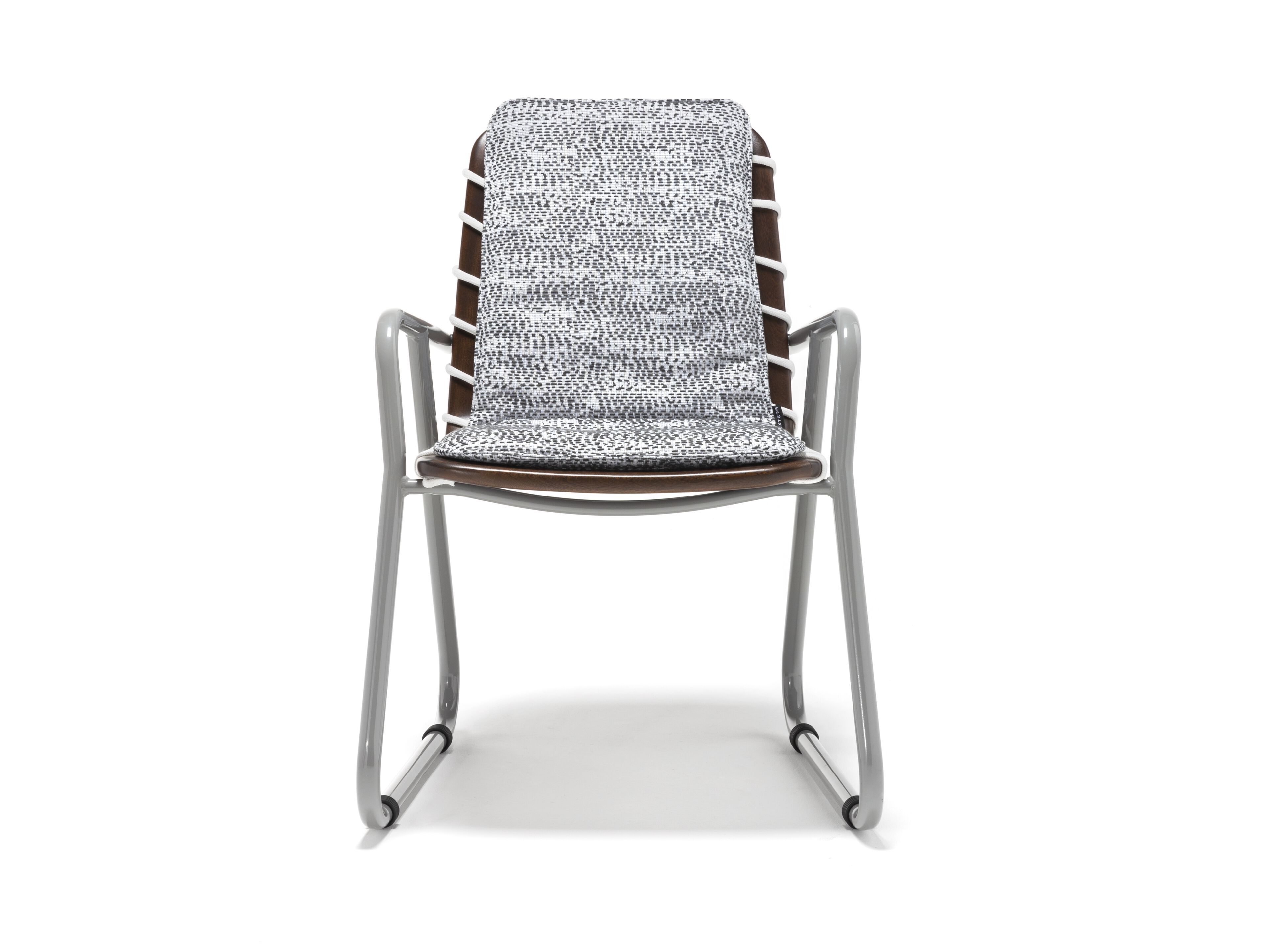 Алюминий и красное дерево сад сани стул Exteta Sunset ARCH-00059614 - Вид №1