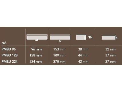 Железная мебельная ручка Dauby Pure® ARCH-00113155 - Вид №5