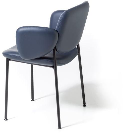 arrmet Мягкое кожаное кресло с подлокотниками Macka sun-id-1373340 - Вид №1