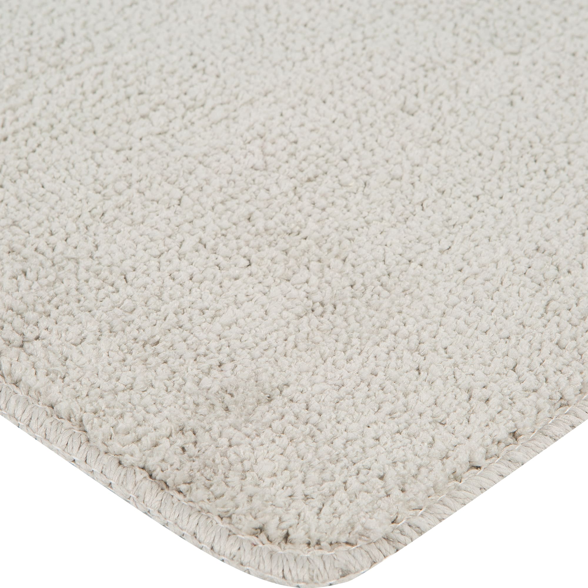 82490622 Коврик для ванной комнаты 45x70 см цвет серый Presto Santreyd  - Вид №1