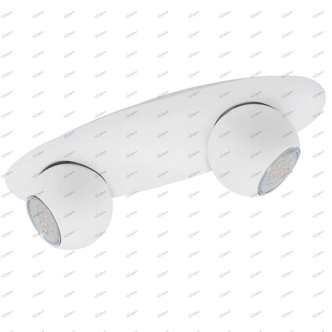 Спот потолочный белый на 2 лампы Eglo Norbello 3 93168 EGLO NORBELLO 00-3926148 Белый 