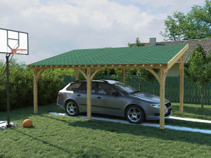 Канадская битумная черепица для легкой кровли