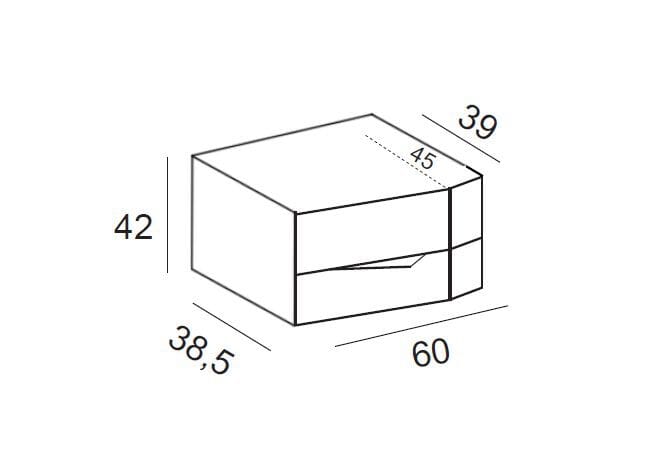 Деревянная тумбочка Voltan Аликанте ARCH-00127582 - Вид №3