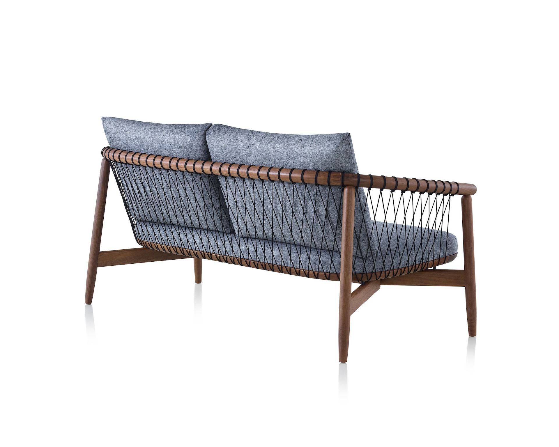 2-местный деревянный и тканевый диван Herman Miller Crosshatch ARCH-00119966 - Вид №11