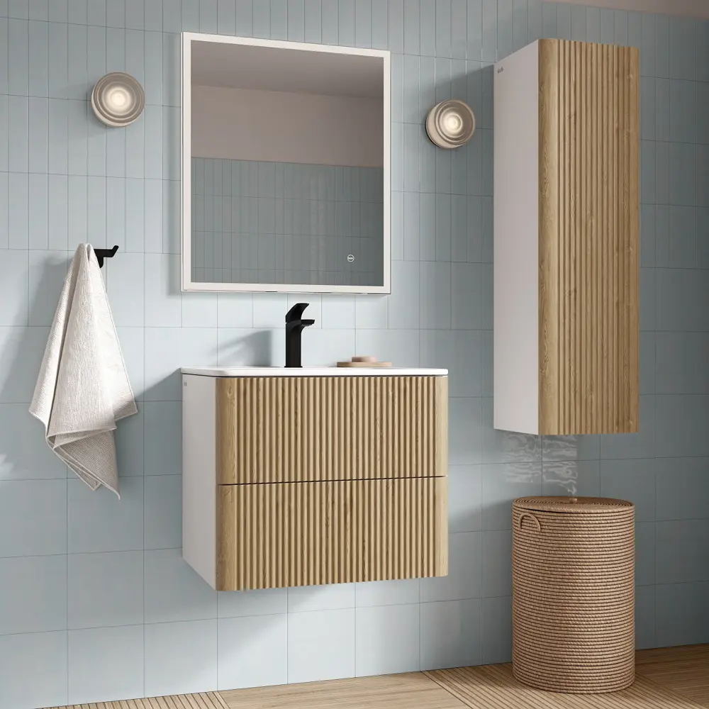 IDDIS Lahta - Подвесная тумба 60 см с керамической раковиной 89371281 STLM-1584062 - Вид №7