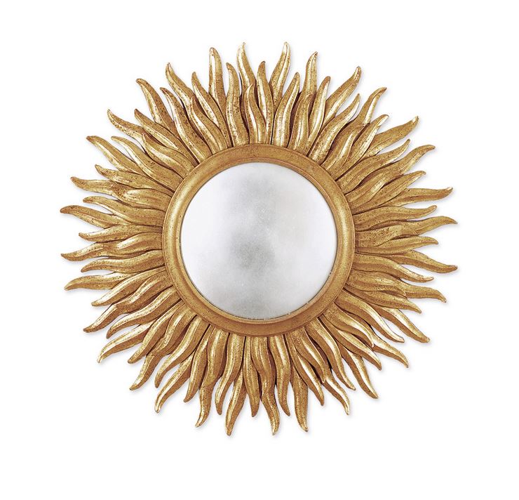 Зеркало / Mirror frame sun shape XVIII C.Italian, liscio (sopra letto) Roberto Giovannini sun-id-374553 - Вид №1