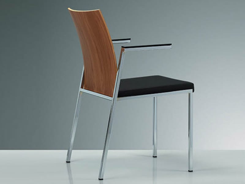 Кожаный стул ожидания Brunner MILANOCLASSIC ARCH-00073947 - Вид №2