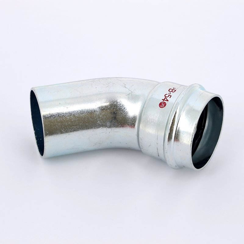 Угол-вставка 45° пресс оцинкованная сталь 54 IBP PC50400540000 - Вид №1