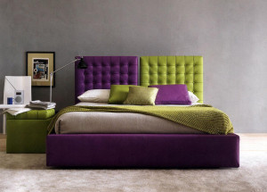 Кровать  BOLZAN LETTI Poissy color