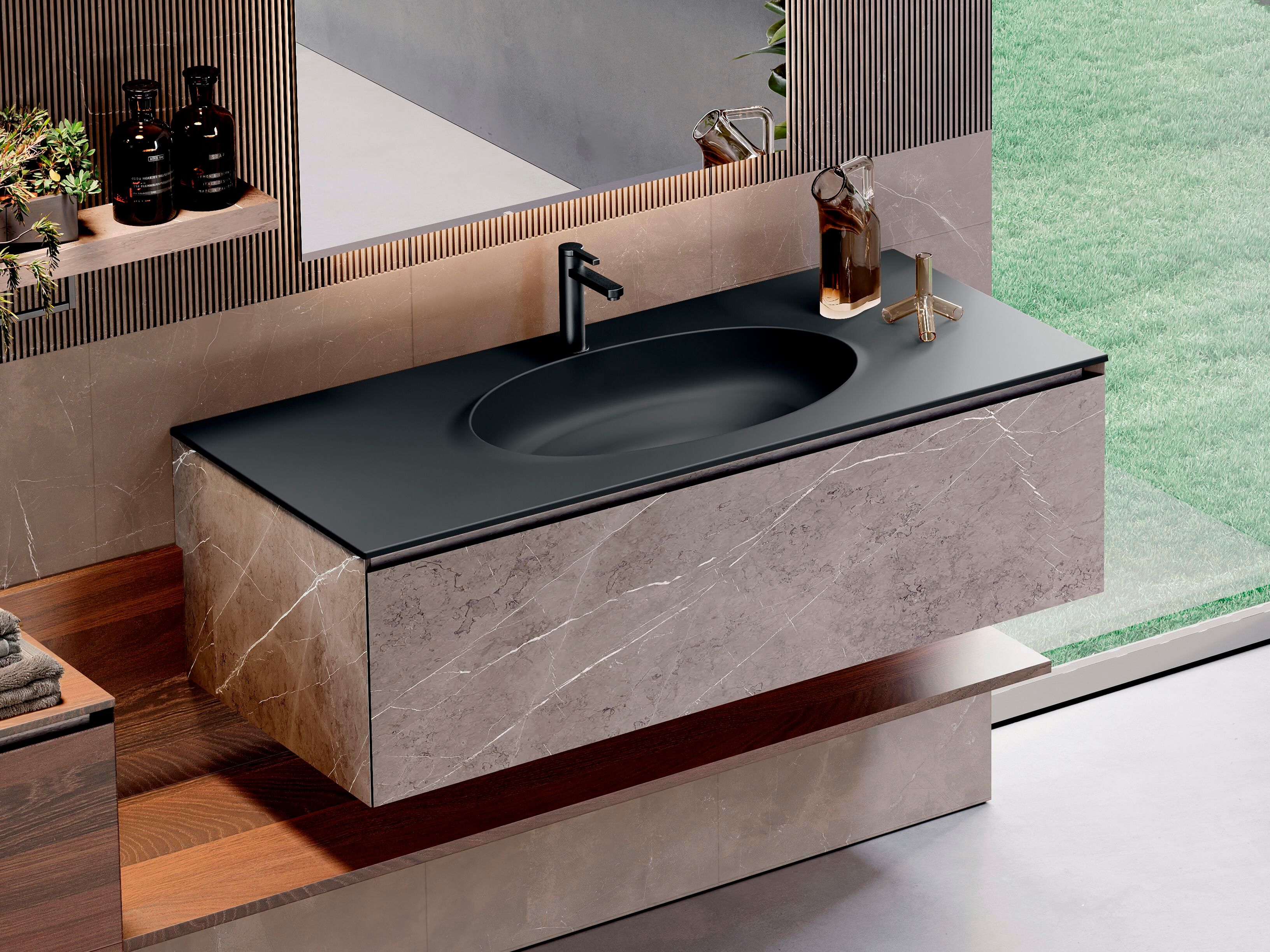 Овальный умывальник Duratek с столешницей Elleci Bath ARCH-00006826