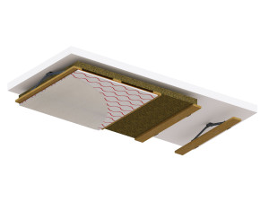 Излучающая потолочная панель из гипсокартона