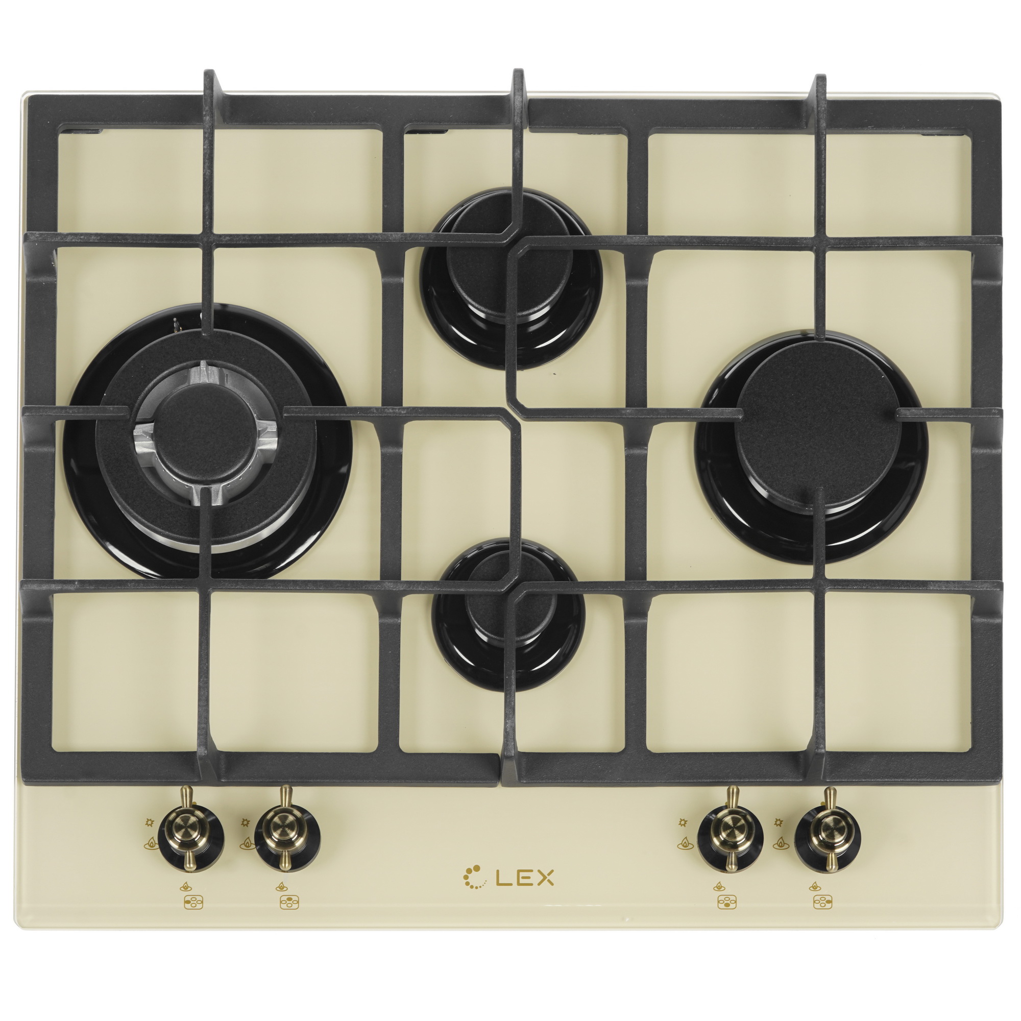 1074232 Газовая варочная поверхность LEX GVG 643C IV STDN-0135006