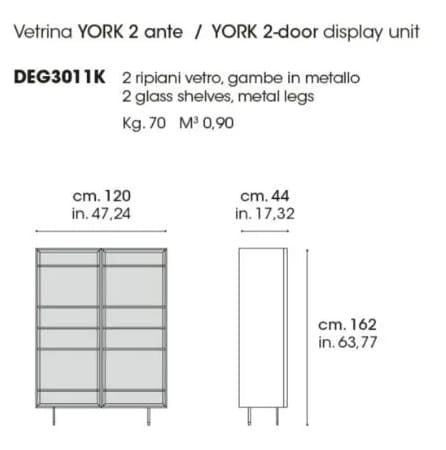 Витрина из грецкого ореха Modesign Йорк ARCH-00117819 - Вид №5