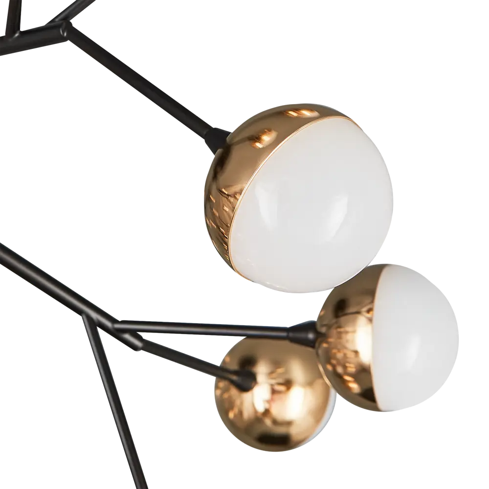 Люстра Freya FR5149PL-27G — элегантное черно-белое освещение для гостиной 89168212 STLM-0079412 - Вид №6