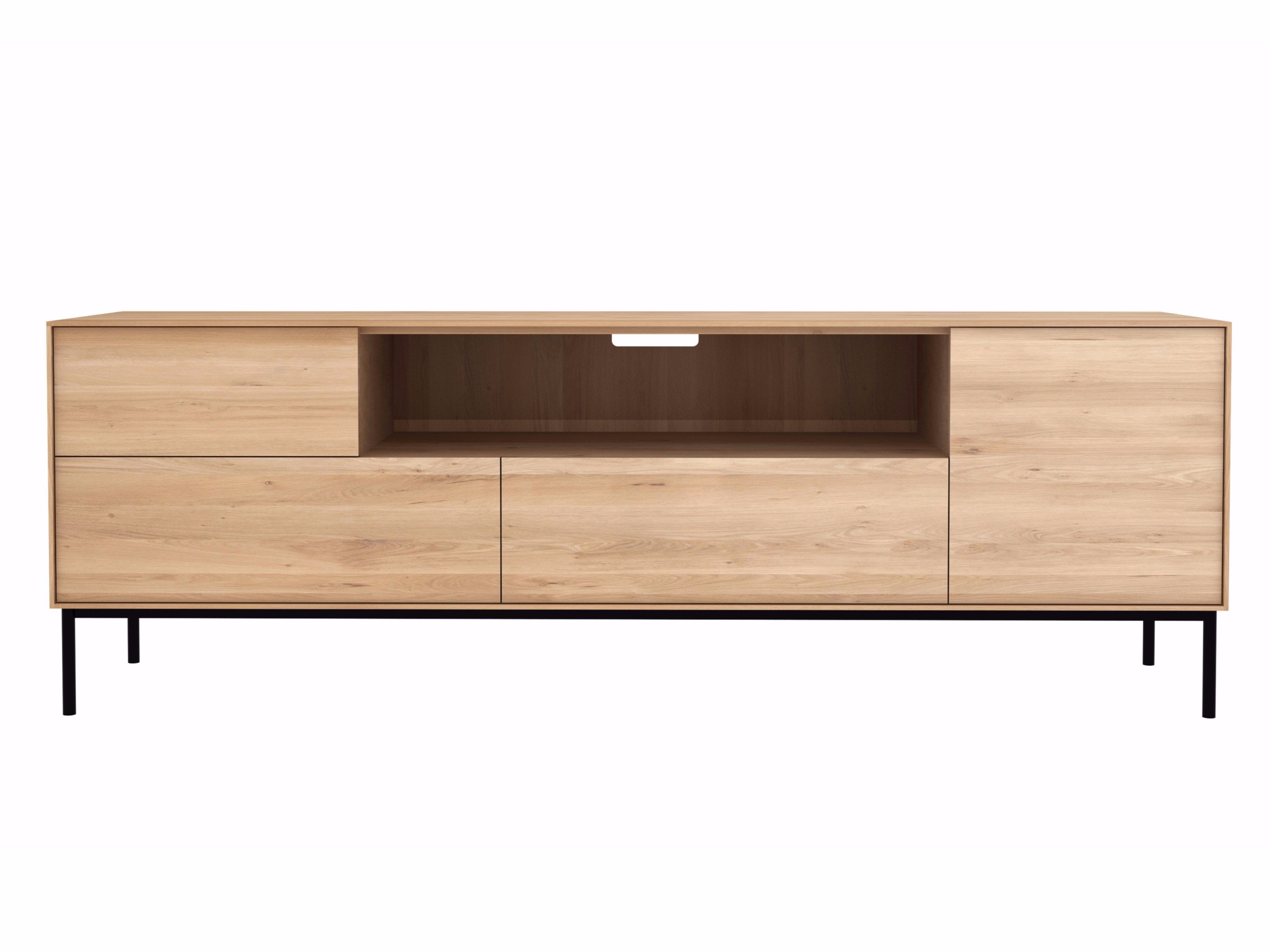 Дубовый шкаф для телевизора с ящиками Ethnicraft Whitebird ARCH-00036565