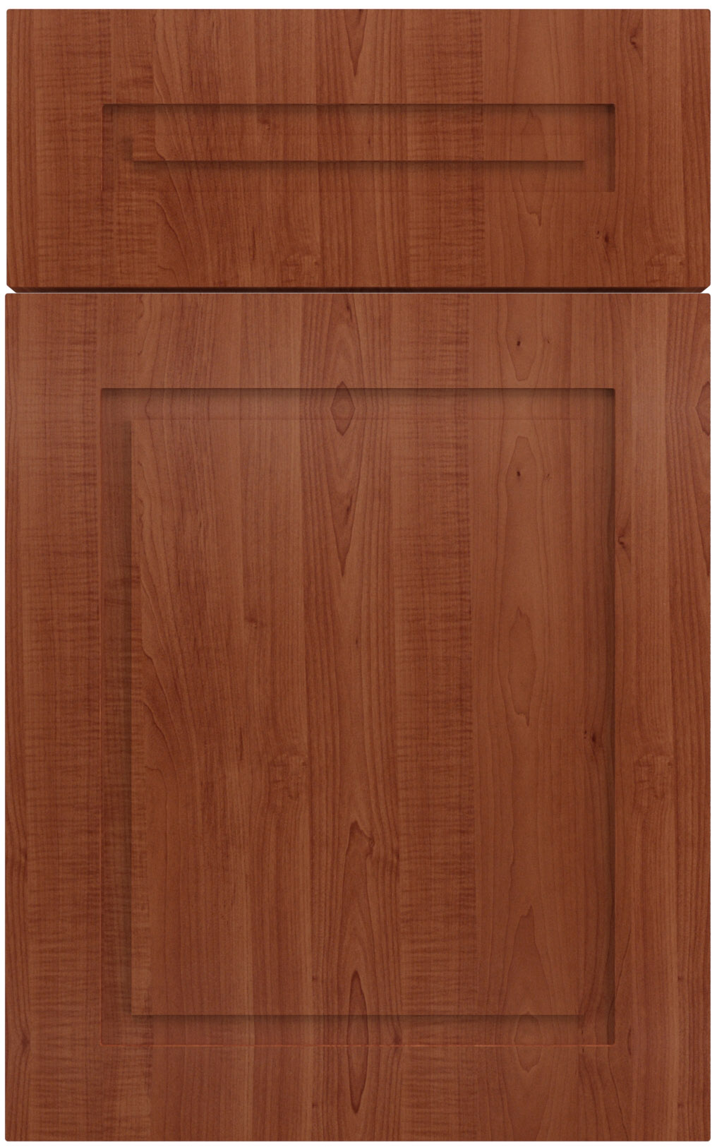 Фасады для кухни Модерн Фрезеровка «Ла Дефанс» Вишня Манхэттен №39 SIDAK SIST3651-9856