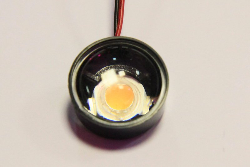 1727 Линза для светодиодов 23мм 1-3W №2 60 градусов LAB.Space  - Вид №6