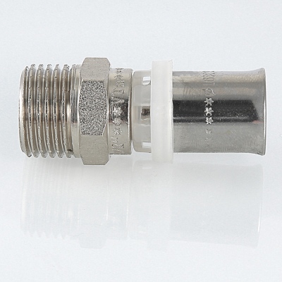 VTm.201.N.003207 Пресс-фитинг с переходом на наружную резьбу Valtec 32 мм х 1 1/4"  - Вид №8