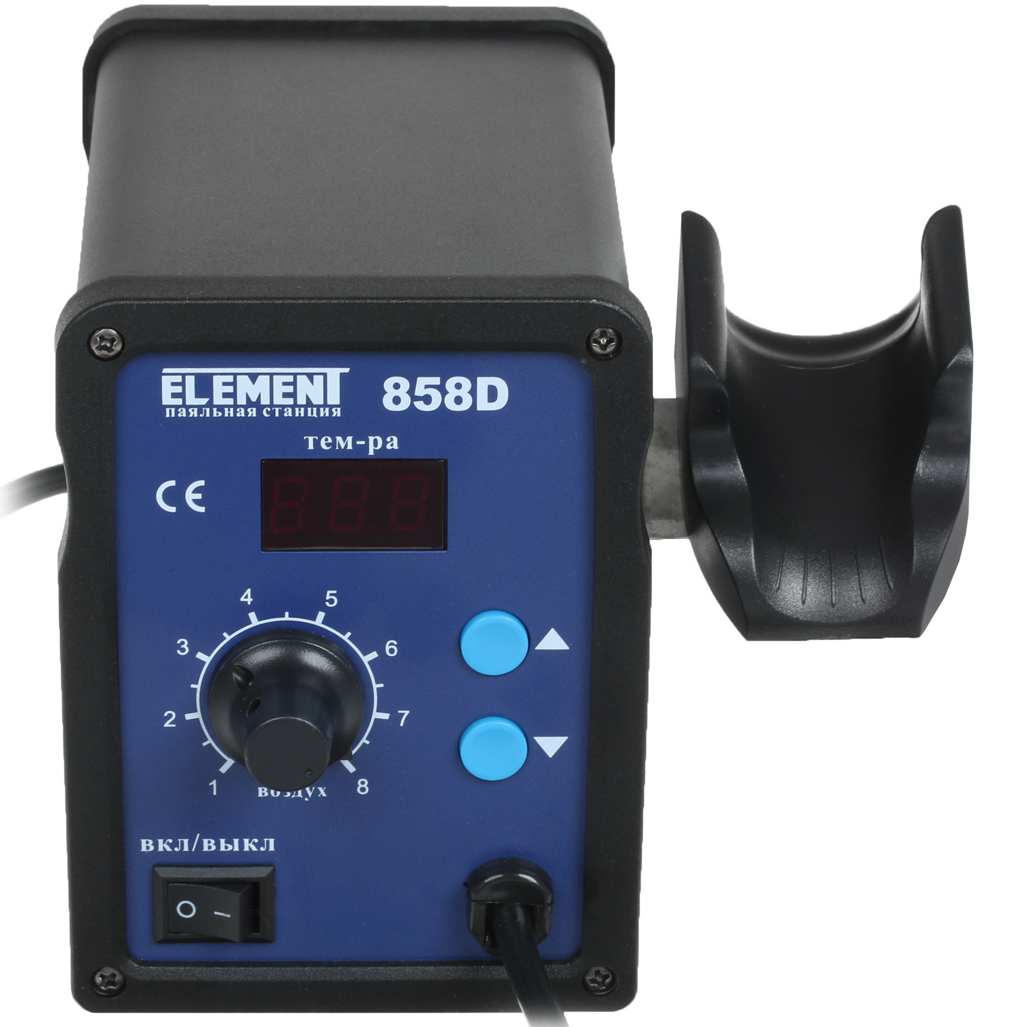 Паяльный фен ELEMENT 858D 8106295 STDN-0041318 - Вид №2