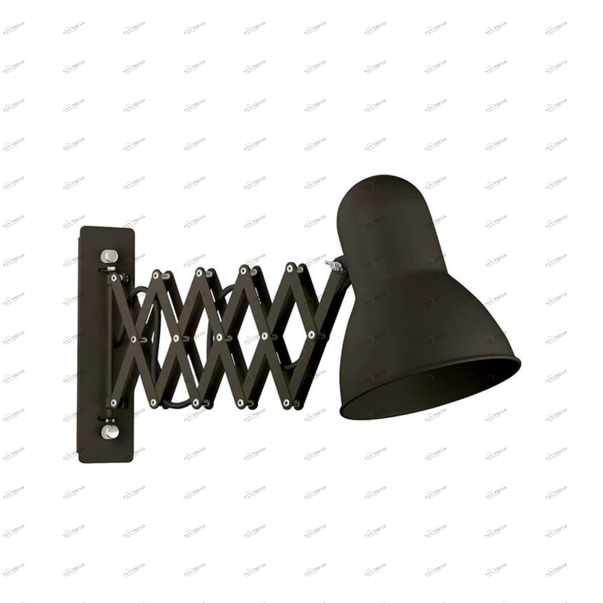 Спот настенный с металлическим плафоном раздвижной черный Harmony 9890 NOWODVORSKI HARMONY 00-3891604 Черный