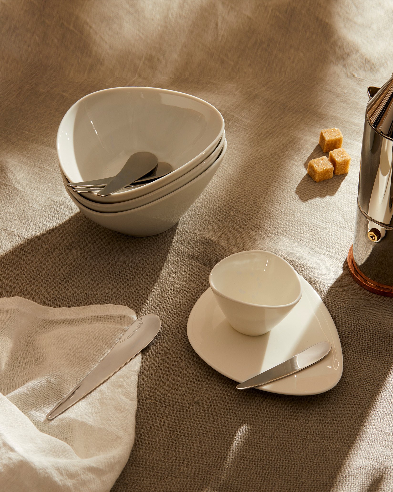 Маленькая чашка. 6 предметов из коллекции Alessi Colombina FM10/54 - Вид №1