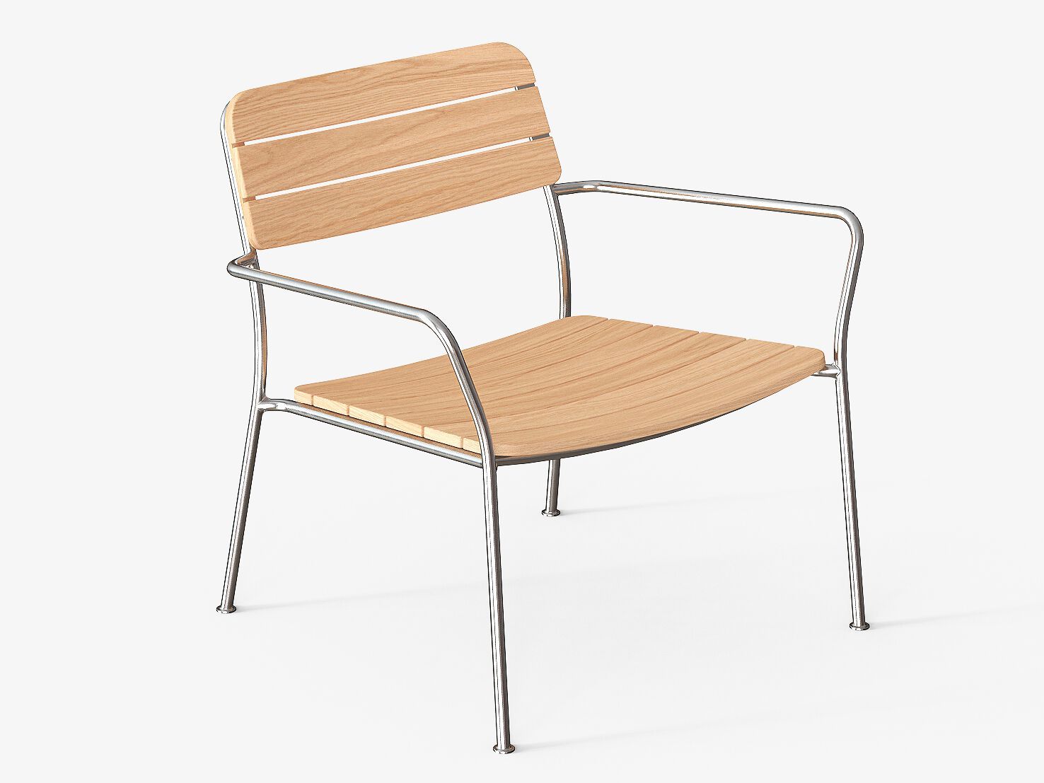 Садовое кресло из тикового дерева с подлокотниками Case Solas ARCH-00003792 - Вид №2