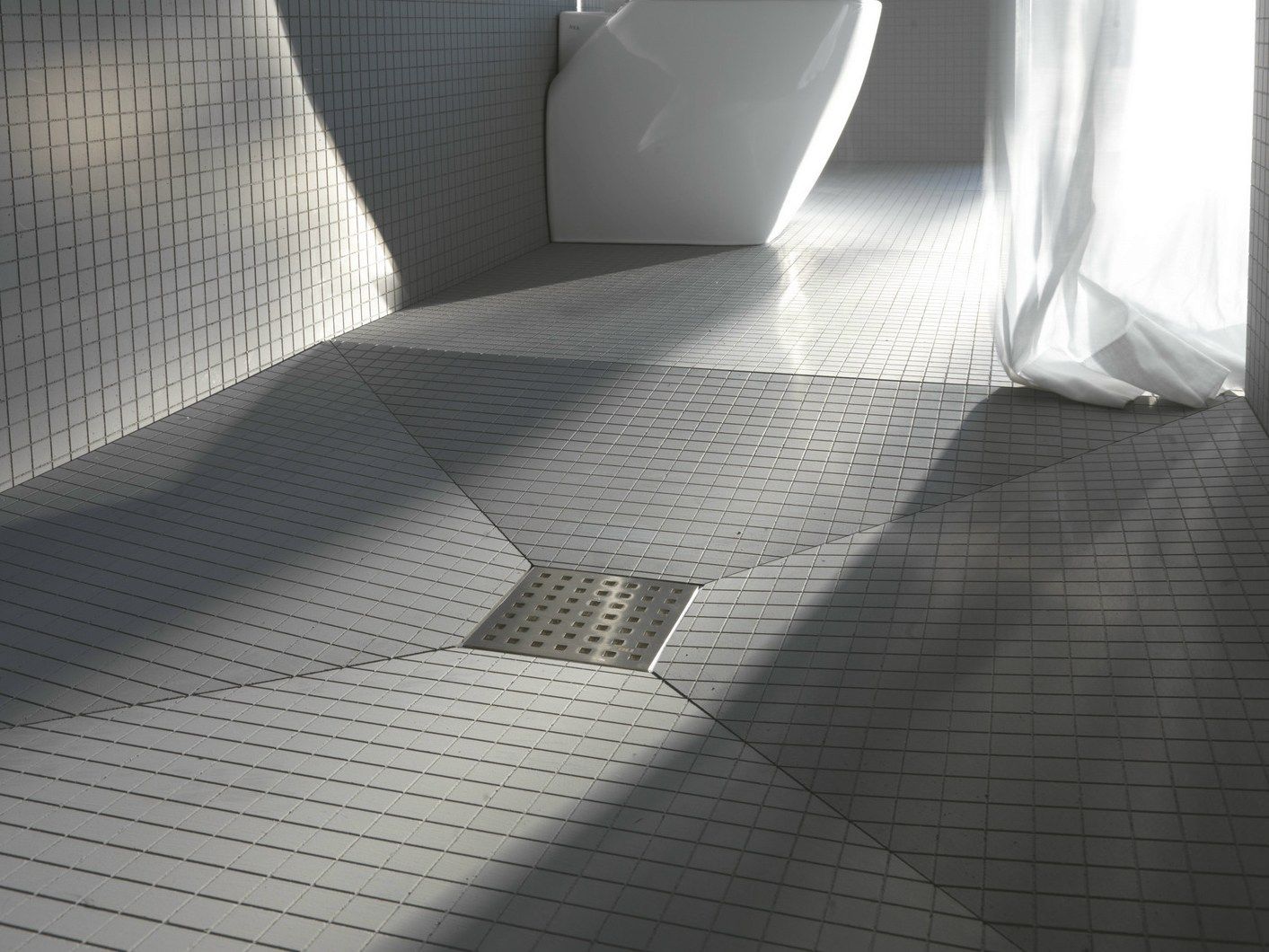 Слив для душа из матовой стали OLI Olifilo ARCH-00050210 - Вид №1